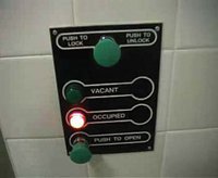 electrical automated toilet doors