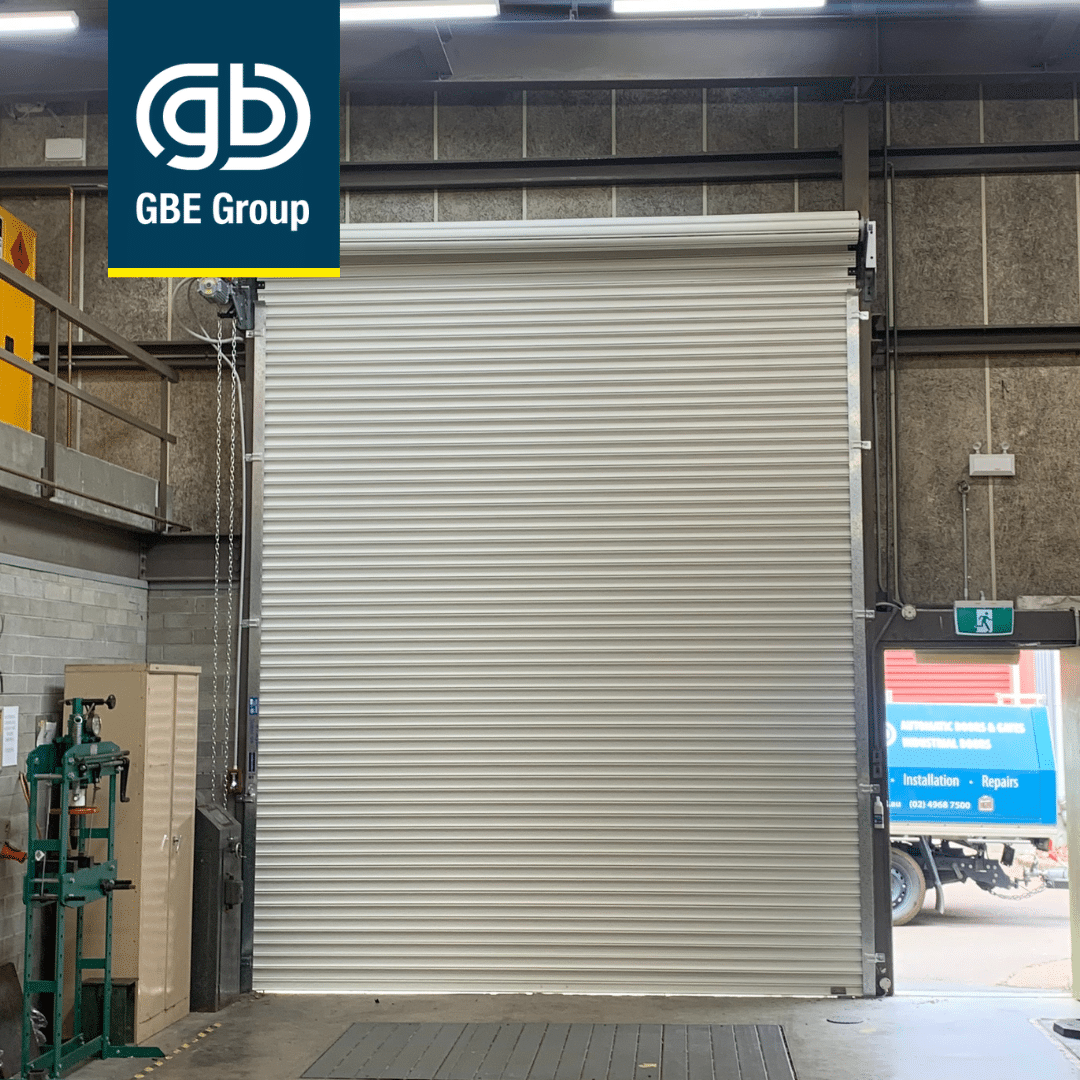GBE Industrial Roller Door Installation INSTA